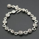 クロムハーツ【CHROMEHEARTS】【保証書付】【#1】マルチボールブレスレット/47.4g【中古】131303