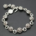 クロムハーツ【CHROMEHEARTS】【#2】クロスボールブレスレット/65.9g【中古】131859