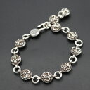 クロムハーツ【CHROMEHEARTS】【#2】BSフレア ボールブレスレット/65.9g【中古】132107