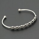 クロムハーツ【CHROMEHEARTS】【保証書付】BANGLE SKNY MULTI BR2/スキニー マルチ CHプラス バングル/ブレスレット/クロスボール/10.5g【中古】132801