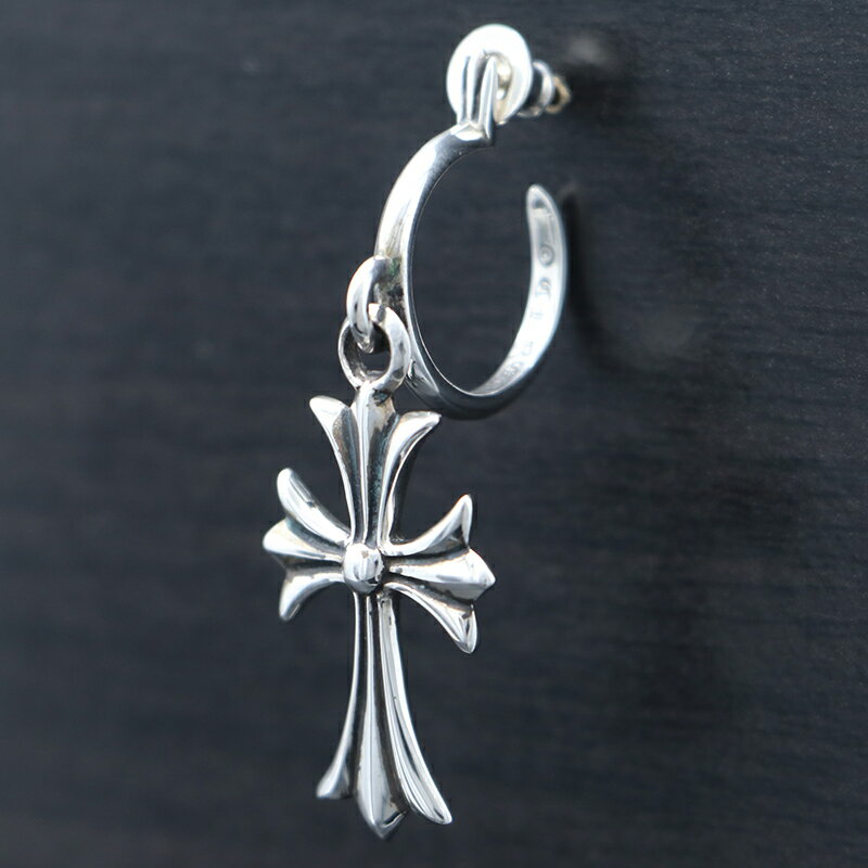 クロムハーツ【CHROMEHEARTS】 タイニーCHクロス / フープピアス / 5.03g【中古】132837