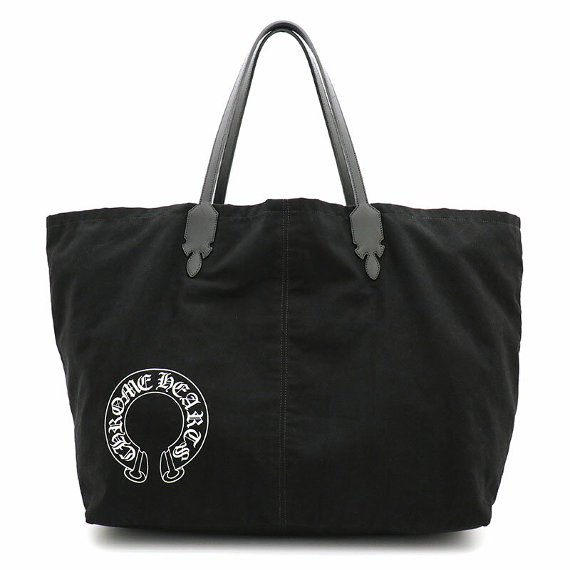 クロムハーツ【CHROMEHEARTS】Lucille/ルシール/キャンバストートバッグ/ホースシュー/ブラック【中古】13381のサムネイル