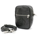 クロムハーツ【CHROMEHEARTS】【保証書付】 TAKA MINI LTHR / タカ ミニ / ショルダーバッグ / セメタリークロスパッチ【中古】13...