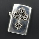 クロムハーツ 【CHROMEHEARTS】 フィリグリークロス / ジッポー / ライター/ 141.6g 【中古】12646-1