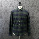 クロムハーツ【CHROMEHEARTS】リバーシブルジャケット/シャツジャケット/中綿あり/中綿シャツ/クロスボールボタン/グリーンチェック/2211-304-...