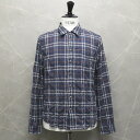 クロムハーツ【CHROMEHEARTS】【セメタリークロスパッチ】LOOSE ENDS/チェックシャツ/クロスボタン/Mサイズ【中古】132518