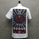 クロムハーツ【CHROMEHEARTS】フォティプリントTシャツ/日の丸/FOTI/ホワイト/Mサイズ【中古】131381