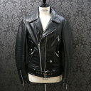 クロムハーツ【CHROMEHEARTS】【GABBA】ギャバレザージャケット/ダブルジップライダースジャケット/Sサイズ【中古】9-3329