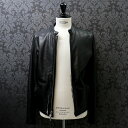 クロムハーツ【CHROMEHEARTS】STRGHT CASH LINING/ストレイト/レザージャケット/シングルライダース/ダガージップ/Mサイズ【中古】103405