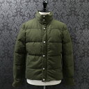 クロムハーツ【CHROMEHEARTS】STIFF FBRC /ファブリックダウンジャケット/レースストッパー/カーキ/Mサイズ【中古】122609