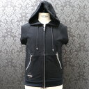 クロムハーツ【CHROMEHEARTS】【#10/ダガーペンダント】ノースリーブパーカー/CHプラスパッチ/Mサイズ【中古】122629