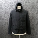 クロムハーツ【CHROMEHEARTS】キルティングナイロンジャケット/中綿パーカー/レースストッパー/フードジャケット/Lサイズ【中古】122042