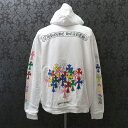 クロムハーツ【CHROMEHEARTS】セメタリークロスプリントパーカー/マルチカラー/プルオーバー/Mサイズ【中古】13374