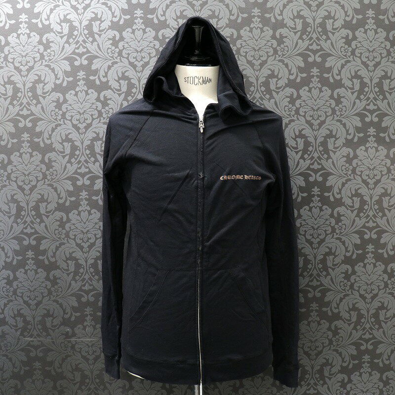 クロムハーツ【CHROMEHEARTS】CHプラスプリントパーカー/染み込みプリント/ダガージップパーカー/Sサイズ【中古】131749
