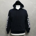 クロムハーツ【CHROMEHEARTS】【オールドモデル】プルオーバーパーカー/FUCKYOU/ホースシュー/ブラック/裏地サーマル/Sサイズ【中古】13135...