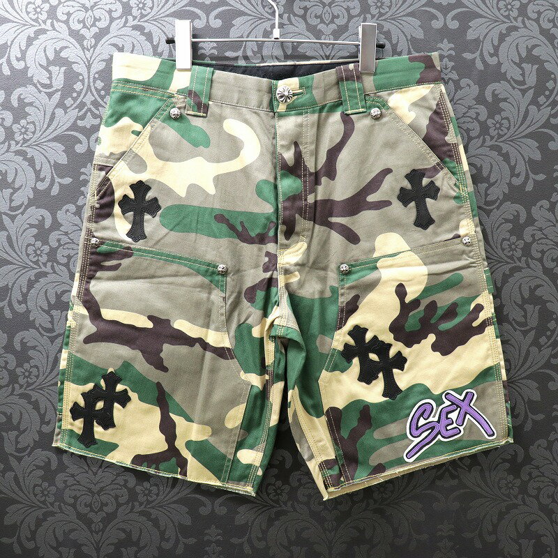 ϡġCHROMEHEARTSPPO SEXRCD HALF PANTS/SEX쥳/ϡեѥ/ڥ󥿡ѥ/32š121620