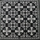 クロムハーツ【CHROMEHEARTS】眼鏡拭き/アイウェアクロス/フローラルクロス【中古】13409
