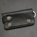 クロムハーツ【CHROMEHEARTS】レザーキーケース/クロスボール【中古】131402
