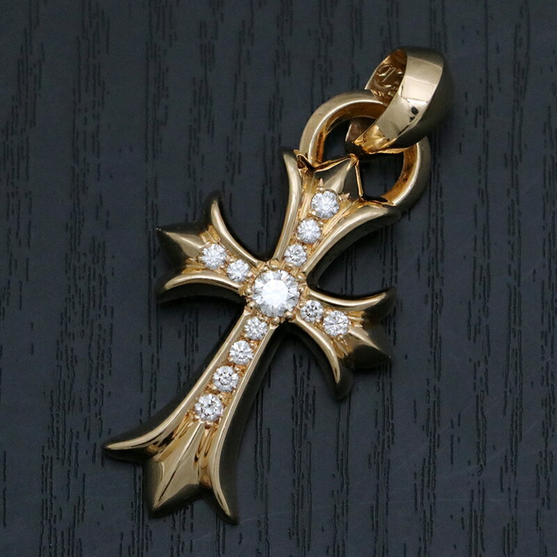 クロムハーツ タイニーファットクロス 22k パヴェダイヤ クロムハーツ タイニーファットクロス 22k パヴェダイヤ