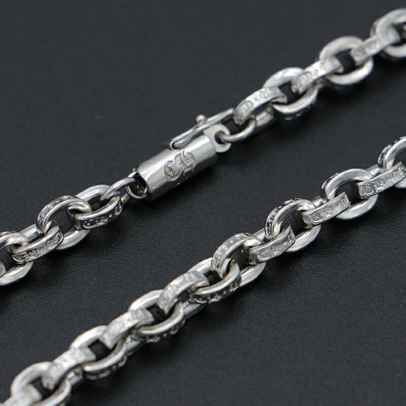 クロムハーツ【CHROMEHEARTS】【24インチ】【K18WG】ペーパーチェーンネックレス /18K/72.1g【中古】121708