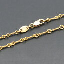 クロムハーツ 【CHROMEHEARTS】【22K】【20インチ】ツイストチェーン/9.00g【中古】133379