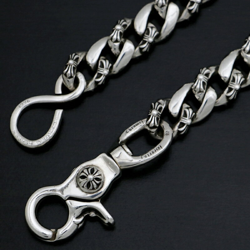 クロムハーツ【CHROMEHEARTS】【ショート】ファンシーウォレットチェーン/1クリップ/188.8g【中古】102457