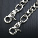 クロムハーツ【CHROMEHEARTS】【ロング】ファンシーウォレットチェーン/2クリップ/249.8g【中古】121013