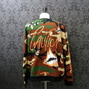 クロムハーツ【CHROMEHEARTS】matty boy/マティボーイ/2022SS PPO Caution Crewneck/グラフィックプリントスウェット...