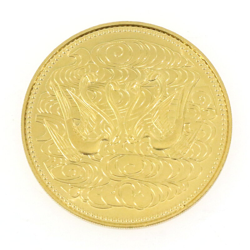 記念硬貨【金貨】【K24】御在位六十年 / 10万円硬貨 / 10万円金貨 / 昭和天皇 / 昭和61年 / 100000円 / 20.0g ※ブリスターパック無し 【中古】一宮店 (185745)