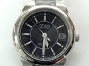 レディース時計【中古】　CITIZEN　シチズン　エコドライブ　ソーラークオーツ時計　FRA36-2 ...