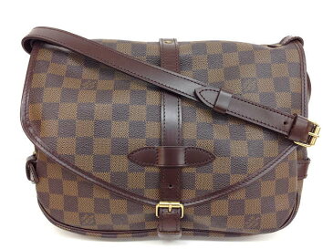 レディース【中古】　LOUIS　VUITTON　ルイ　ヴィトン　ソミュール　N48081　ダミエ　斜め掛けショルダーバッグ　スペシャルオーダー　SPオーダー【楽ギフ_包装選択】