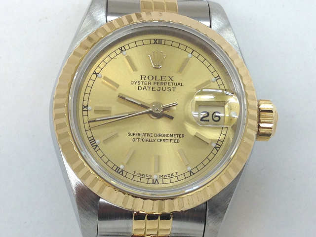 レディース時計【中古】　ROLEX　ロレックス　デイトジャスト　69173（R番）1987年頃【楽ギフ_包装選択】