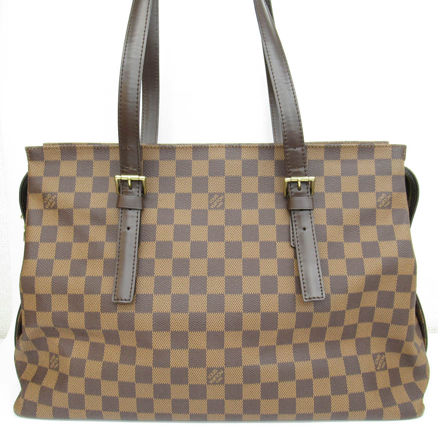 レディース【中古】 LOUIS VUITTON ルイ ヴィトン チェルシー N51119 ダミエ ショルダーバッグ【楽ギフ_包装選択】