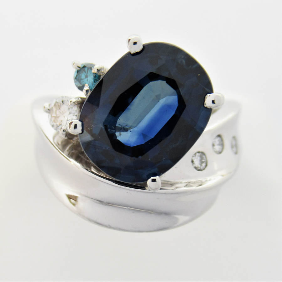 【中古】レディース サファイアダイ...