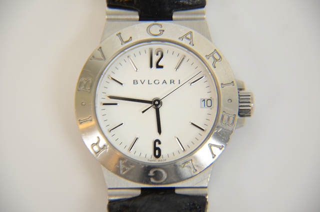 レディース時計【中古】　BVLGARI　ブルガリ　LCV29S　ディアゴノ　クオーツ時計【楽ギフ_包装選択】