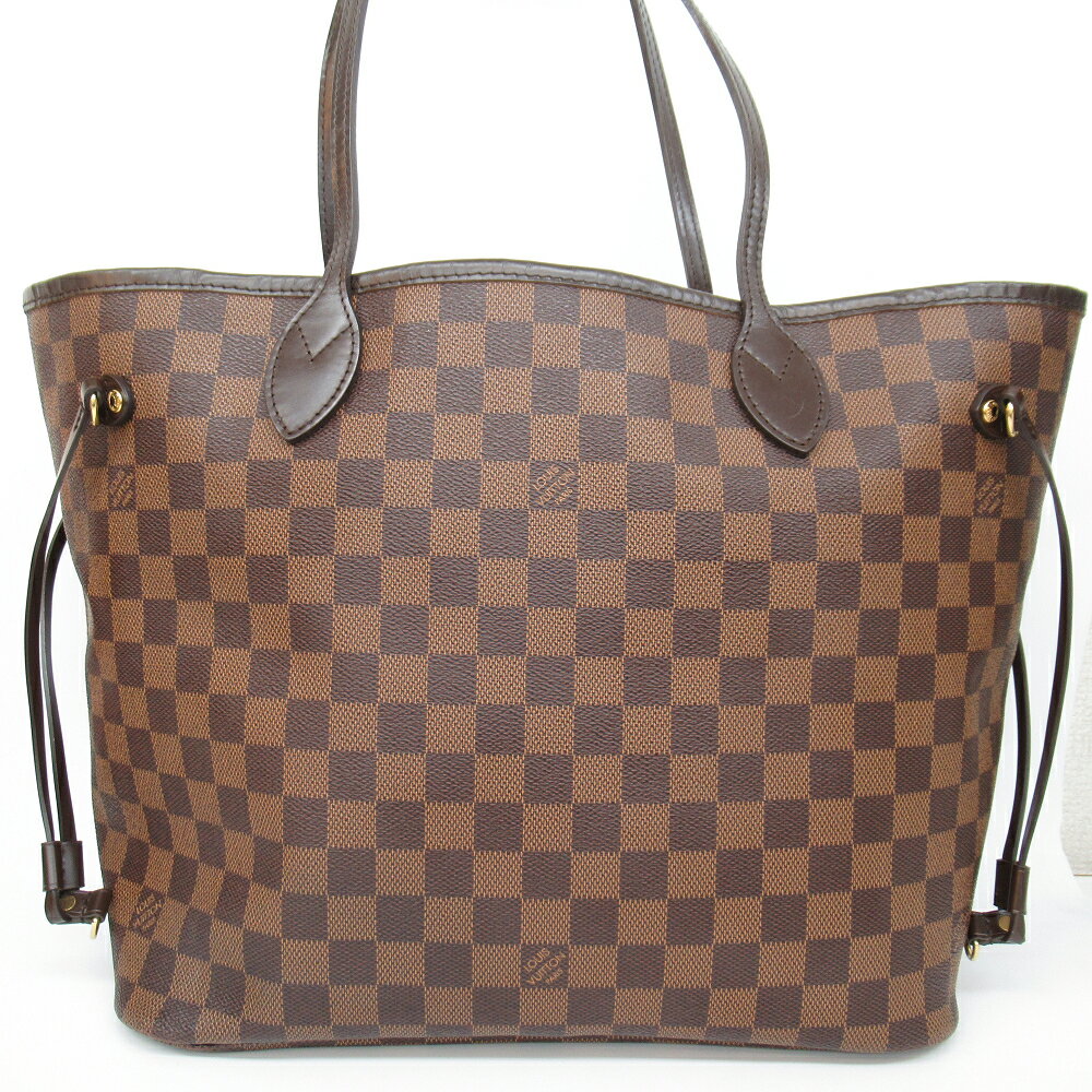 レディース【中古】　LOUIS　VUITTON　ルイ　ヴィトン　ネヴァーフルMM（旧型）　N51105　ダミエ 　トートバッグ【楽ギフ_包装選択】