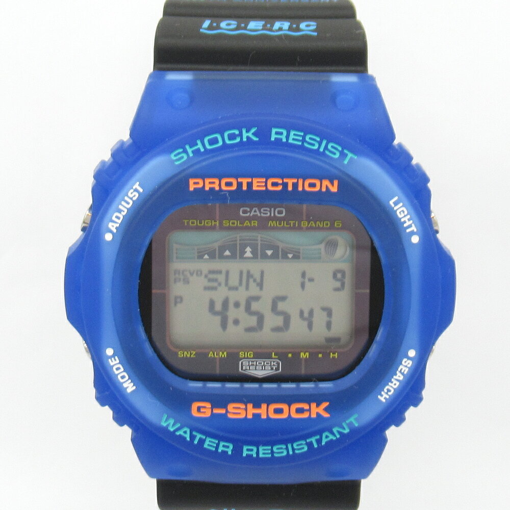 メンズ時計【中古】　CASIO　カシオ　G－SHOCK　Gショック　GWX－5700K－2JR　タフソーラー　イルカ　クジラモデル【楽ギフ_包装選択】