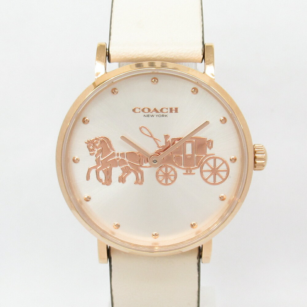 メンズ　レディース時計【中古】　COACH　コーチ　CA．120．7．34．1967　クオーツ時計【楽ギフ_包装選択】