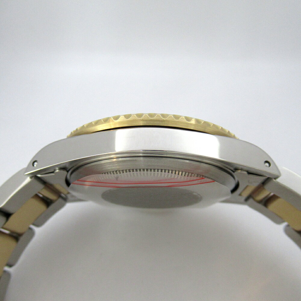 メンズ時計【中古】　ROLEX　ロレックス　GMTマスター2　16713　S番（1993年頃）　黒×金ベゼル　YG×SS　自動巻き　オートマ　オーバーホール　新品仕上げ済み【楽ギフ_包装選択】