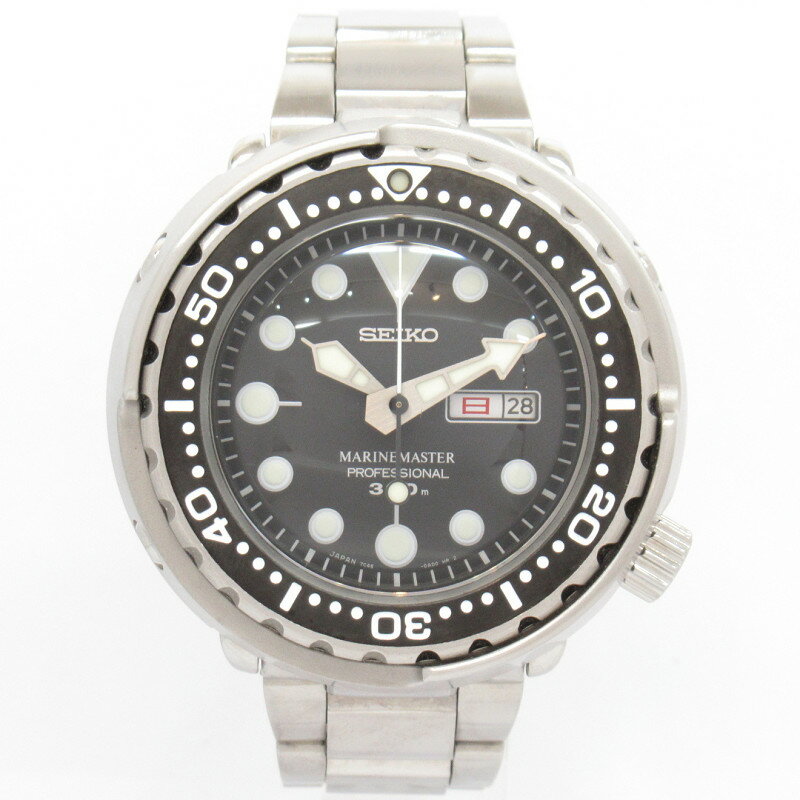 メンズ時計【中古】　SEIKO　セイコー　マリンマスター　7C46－0AC0　SBBN015　クオー ...