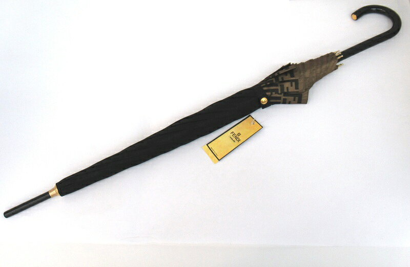 レディース【中古】　FENDI 　フェンディ　傘　アンブレラ　ズッカ柄【楽ギフ_包装選択】のサムネイル