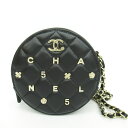 レディース【中古】 CHANEL シャネル チェーンクラッチ ラインストーン ショルダーバッグ【楽ギフ_包装選択】