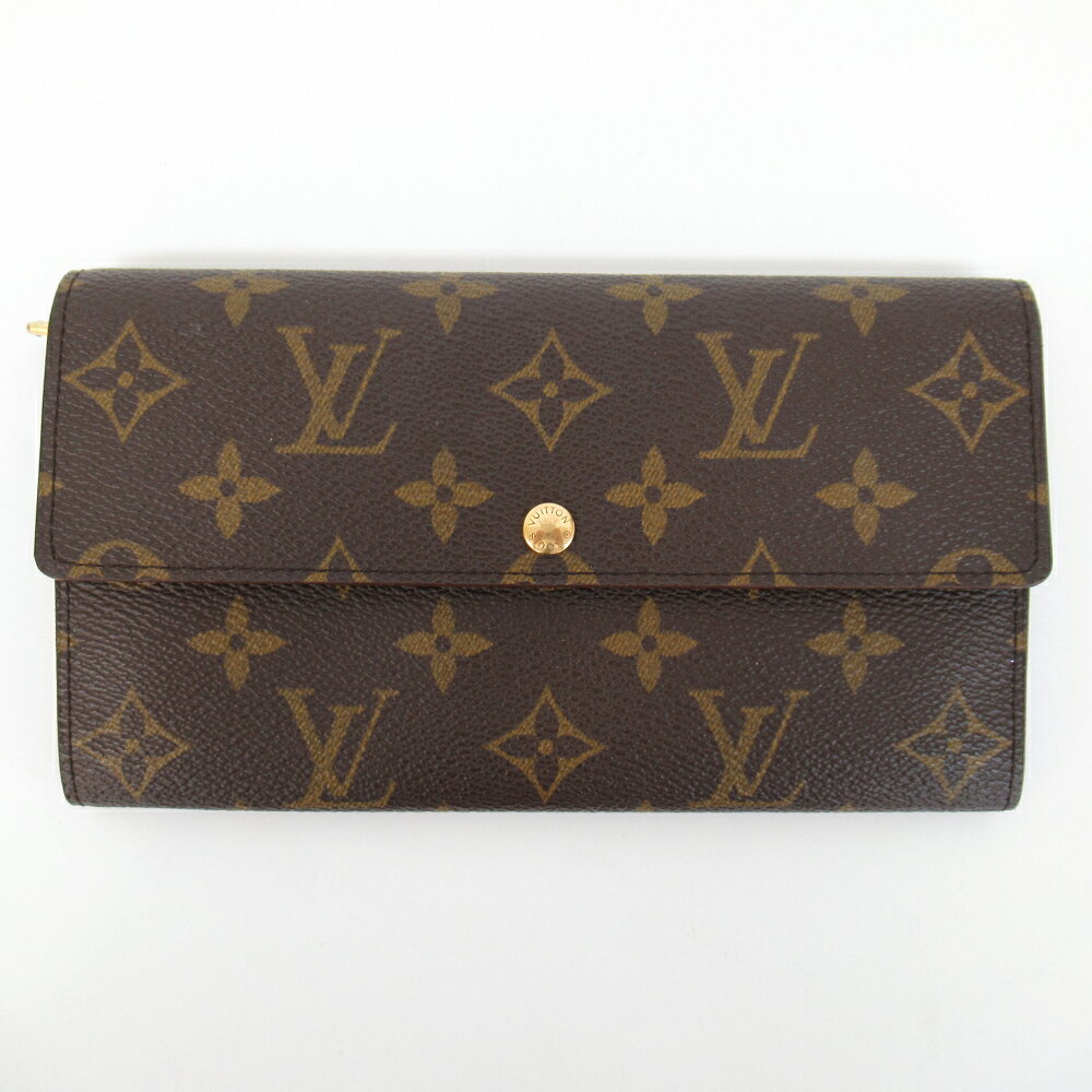 メンズ　レディース【中古】　LOUIS　VUITTON　ルイ ヴィトン　ポルトフォイユ サラ　旧型　M61734　モノグラム　二つ折り長財布【楽ギフ_包装選択】