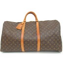 メンズ　レディース【中古】　LOUIS　VUITTON　ルイ　ヴィトン　キーポル55　M41424　モノグラム　ボストンバッグ【楽ギフ_包装選択】