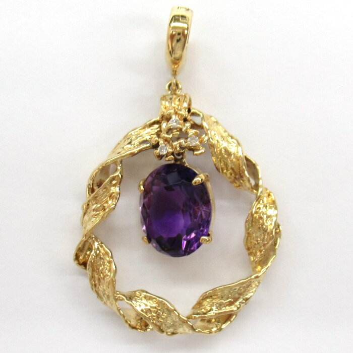 【中古】レディース アメジストペン...