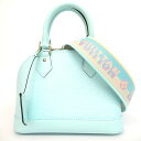 レディース【中古】 LOUIS VUITTON ルイ ヴィトン アルマBB M22619 エピ ブルーラグーン パステルブルー ハンドバッグ ショルダーバッグ ...