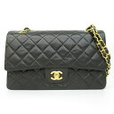 レディース【中古】 CHANEL シャネル マトラッセ25 A01112 ダブルフラップ チェーンショルダーバッグ【楽ギフ_包装選択】