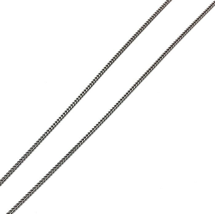 【中古】　喜平　2メンネックレス　Pt850　プラチナ　2面　約10．2g　約60cm【楽ギフ_包装選択】