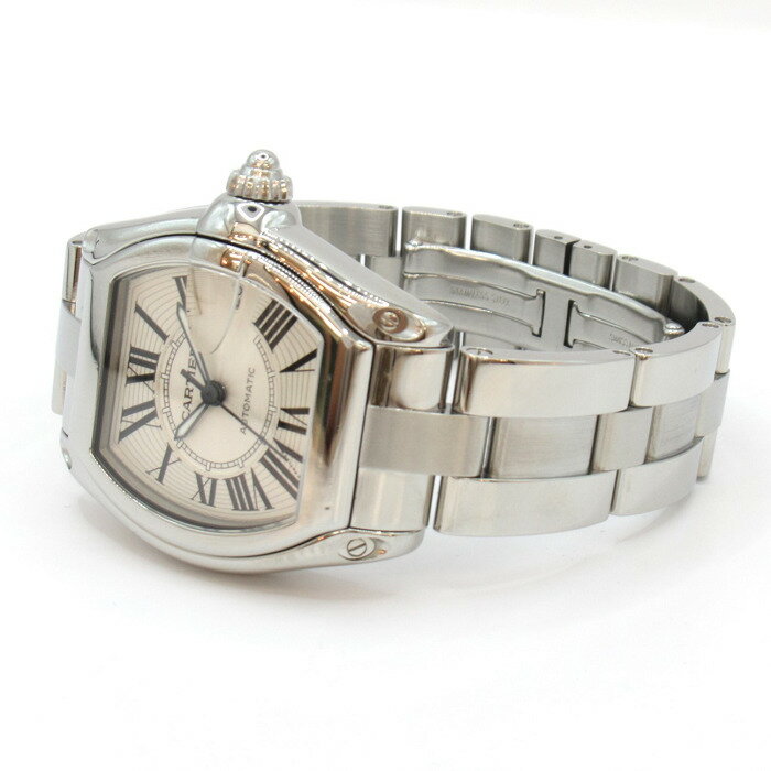 メンズ　レディース時計【中古】　CARTIER　カルティエ　ロードスターLM　W62025V3　自動巻き　仕上げ済み　オーバーホール済み【楽ギフ_包装選択】