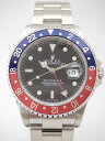 ROLEX　ロレックス　【中古】　GMTマスター2 　赤青ベゼル　(オーバーホール済み）　16710　（K番）USED-A　